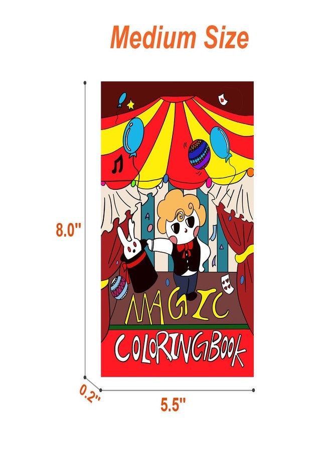 Mipartebo Magic Coloring Book, Magic Trick Prop Book, Professional Magic Show Performance Prop (Medium) - Image 3